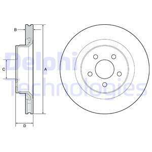 DISCO DE FRENADO DELPHI BG9217C  