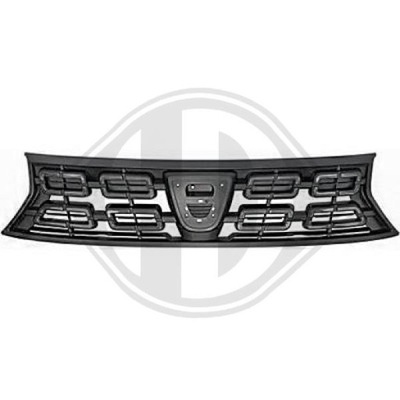 REJILLA DE RADIADOR REJILLA DEFLECTOR PARA DACIA DUSTER 18->  