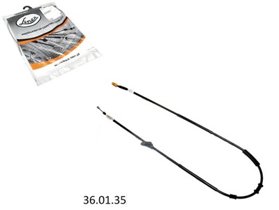 CABLE DE FRENADO DE MANO PARTE TRASERA P MG MG ZR ROVER 200 II 25 I 1.1-2.0D  