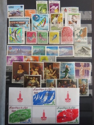 Zestaw znaczków Mix Świat, D663