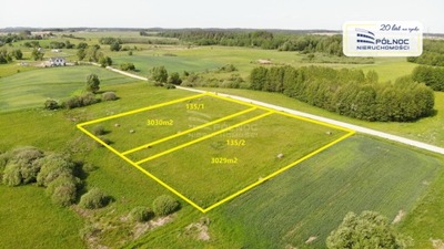 Działka, Krokocie, Ełk (gm.), 3030 m²