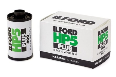 Klisza czarno-biały Film Ilford HP5 PLUS 135/36