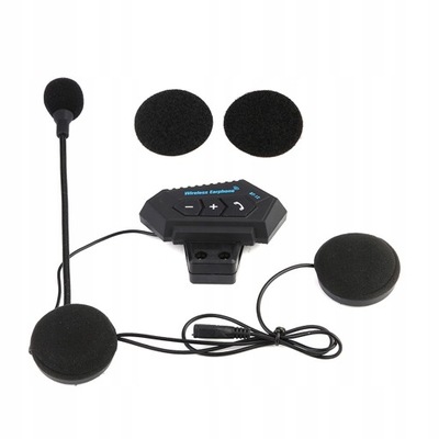 KASKU MOTOCYKLOWEGO ZESTAW SŁUCHAWKOWY BT12 GŁOŚNIKI SŁUCHAWKOWE