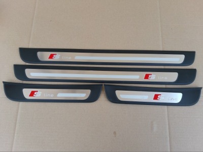 Audi a5 8t 8t0 sportback накладки накладки пороговые внутреннее s-line комплект фото №1