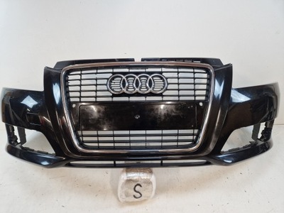 Audi a3 8p бампер передній перед решітка радіатора 8p0807437 фото №1