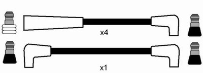 NGK 8294 ПРОВОДА ZAPLONOWE NGK 8294