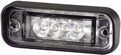 ROOF LIGHT LIGHTING PLATES REJ. (LED, 24V, KOLOR: CZARNY, LENGTH PRZEWODU:  