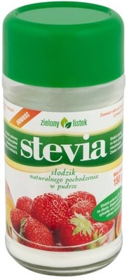 Naturalny Słodzik STEVIA STEWIA Puder 150g Listek