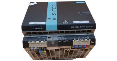 ZASILACZ SIEMENS SIMATIC SITOP 6EP1436-3BA00 3PH 20A 24V