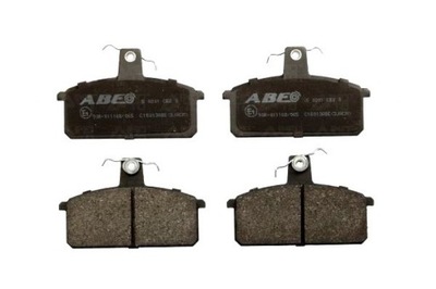 Abe гальмівні колодки гальмівні iveco massif suzuki samurai 1 фото №1