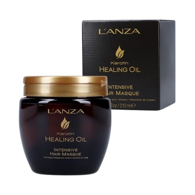 L'ANZA HEALING OIL Maska keratynowa do włosów, silnie skoncentrowana 210ml