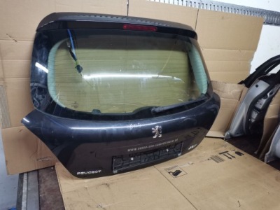 Peugeot 207 hb 3d 11r кришка багажника багажника задня задня exld фото №1