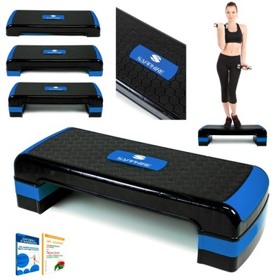 STEP do ćwiczeń fitness AEROBIKU SG-47, 3 STOPNIE