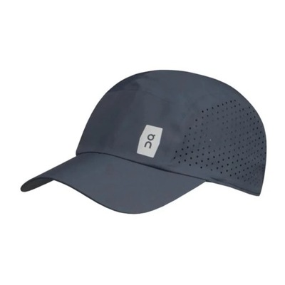 Czapka z daszkiem do biegania granatowa On Lightweight Cap Unisex 30100016