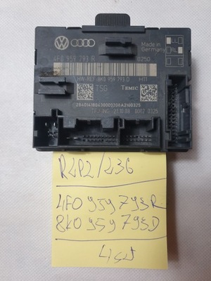 AUDI A6 C6 Q7 MODUŁ БЛОК УПРАВЛІННЯ ДВЕРІ 4F0959793R