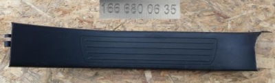 Молдинг поріг права mercedes ml 166 1666800635 фото №1
