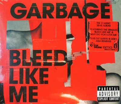 GARBAGE BLEED LIKE ME 2CD DELUXE EDITION !!!