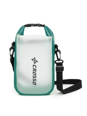 Przezroczysto-Zielony Mini Bag Crosso / 3 l