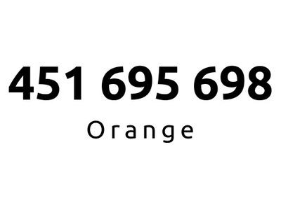 451-695-698 | Starter Orange (69 56 98) #E
