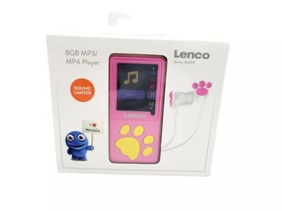 LENCO RÓŻOWY 8GB MP3/MP4 PLAYER XEMIO-560PK