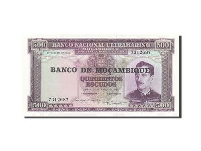 Banknot, Mozambik, 500 Escudos, 1967, 1967-03-22,