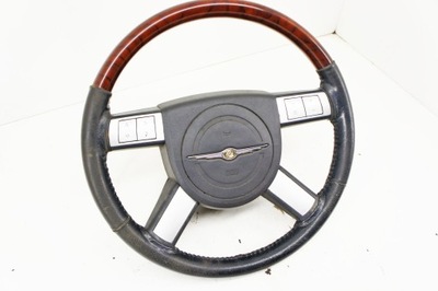 KJ043 CHRYSLER 300C I STEERING WHEEL LEATHER COMPLETE SET  