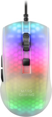 Mars Gaming MMRW mysz gamingowa RGB Chroma biała