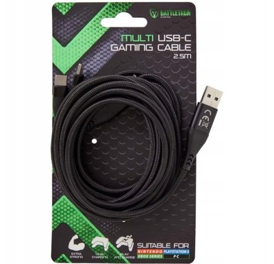 Kabel USB 2 x USB-C do ładowania do konsoli