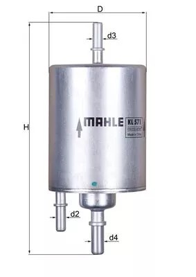 FILTRO COMBUSTIBLES  