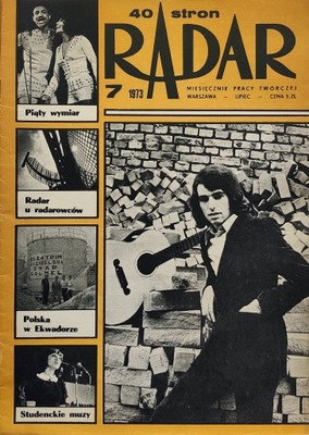 Radar miesięcznik 7/1973