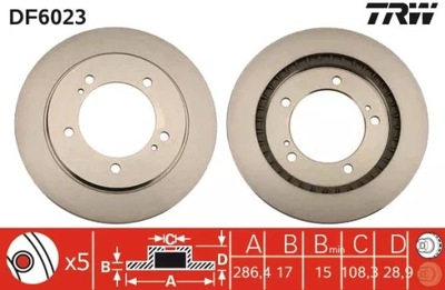 ДИСК HAM. SUZUKI GRAND VITARA I 98-03