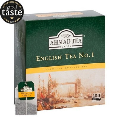 AHMAD TEA English Tea No.1 100tb z zawieszką