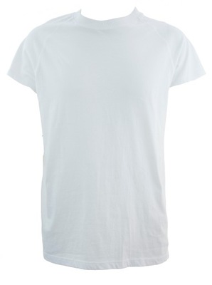 CALVIN KLEIN koszulka t-shirt biała gładka M