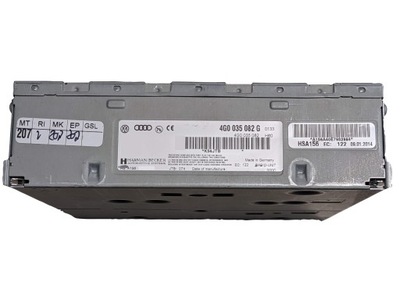 Тюнер радио audi a6 a7 q7 4g0035082g фото №1