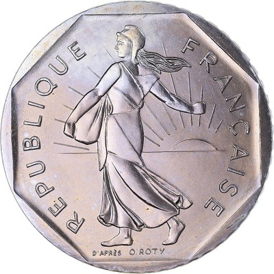 Moneta, Francja, Semeuse, 2 Francs, 1979, Paris, s