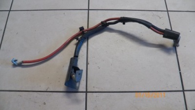 Vw polo plus / клемма / шланг аккумулятор 1.6 tdi дизель 77kw 105 hp фото №1