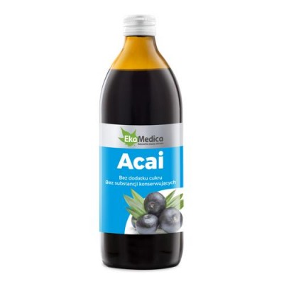 EKAMEDICA ACAI sok z jagody acai 500 ml