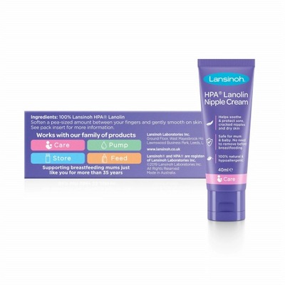 Lansinoh: lanolina HPA 40 ml