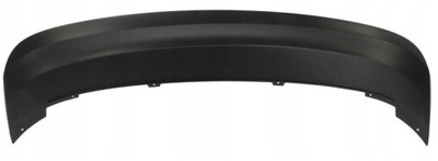 Спойлер бампера заднего skoda rapid nh, 10.12- фото №1