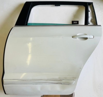 Дверь левый задняя левая задние peugeot 5008 i цвет kwed белый перламутр фото №1