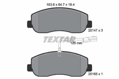 КОЛОДКИ ТОРМОЗНЫЕ RENAULT ПЕРЕД MASTER 10- 2514701