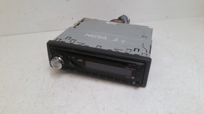 Радіо jvc kdg322 wma mp3 rds 4x50w mazda 2 dy фото №1