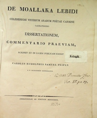 De moallaka lebidi 1823r