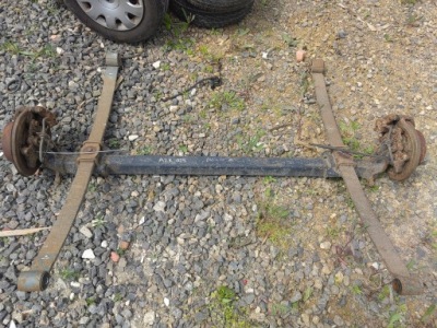 Балка ресори задня fiat ducato iii jumper boxer 15'' фото №1