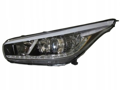 Фара лампа перед kia ceed jd 2012-2018 drl led doś. zakr. ліва фото №1