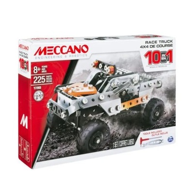 MECCANO Klocki Konstrukcyjne Suv 4x4 10w1 225el