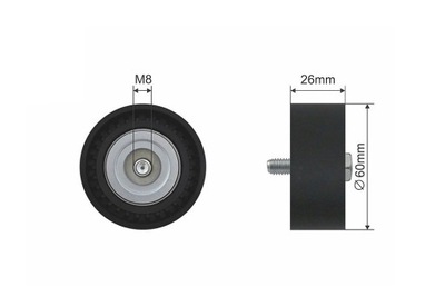 ROLLO TENSOR CORREA WIELOROWKOWEGO LAND ROVER FR  