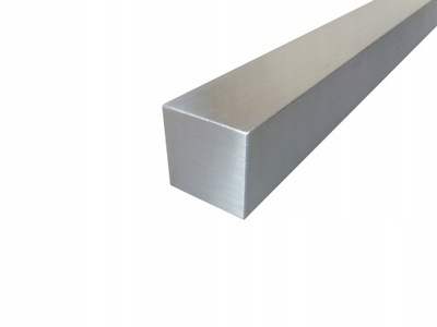 Pręt aluminiowy kwadrat 25x25 mm PA6 - 10 cm