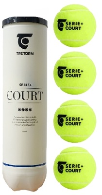 Piłki tenisowe Tretorn SERIE+ COURT | 4 szt.