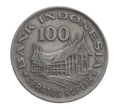 [M0949] Indonezja 100 rupii 1978